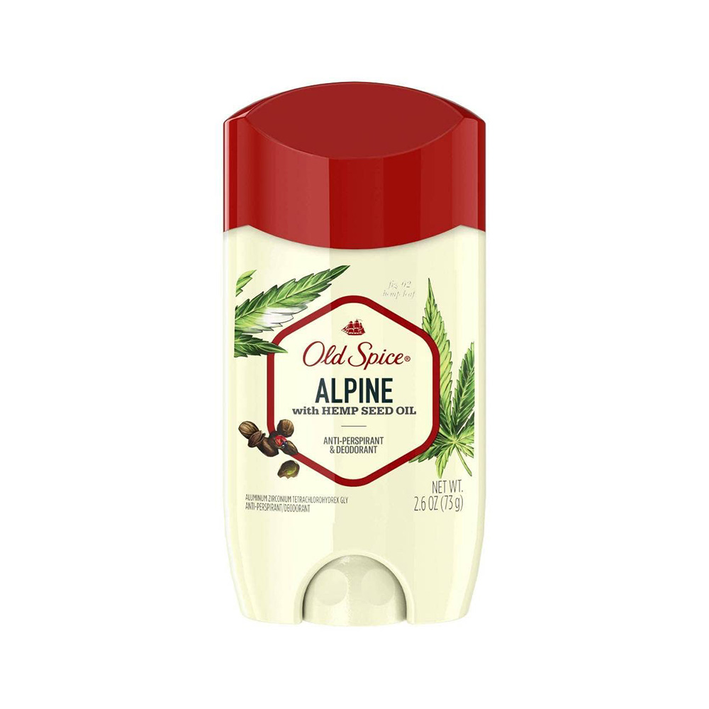 Old Spice Alpine Deodorant & Antiperspirant with Hemp Seed Oil - 73g