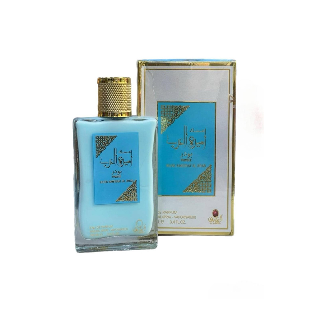 Musk Ameerat Al Arab Powder Parfum from AL Aqeeq - 100ml