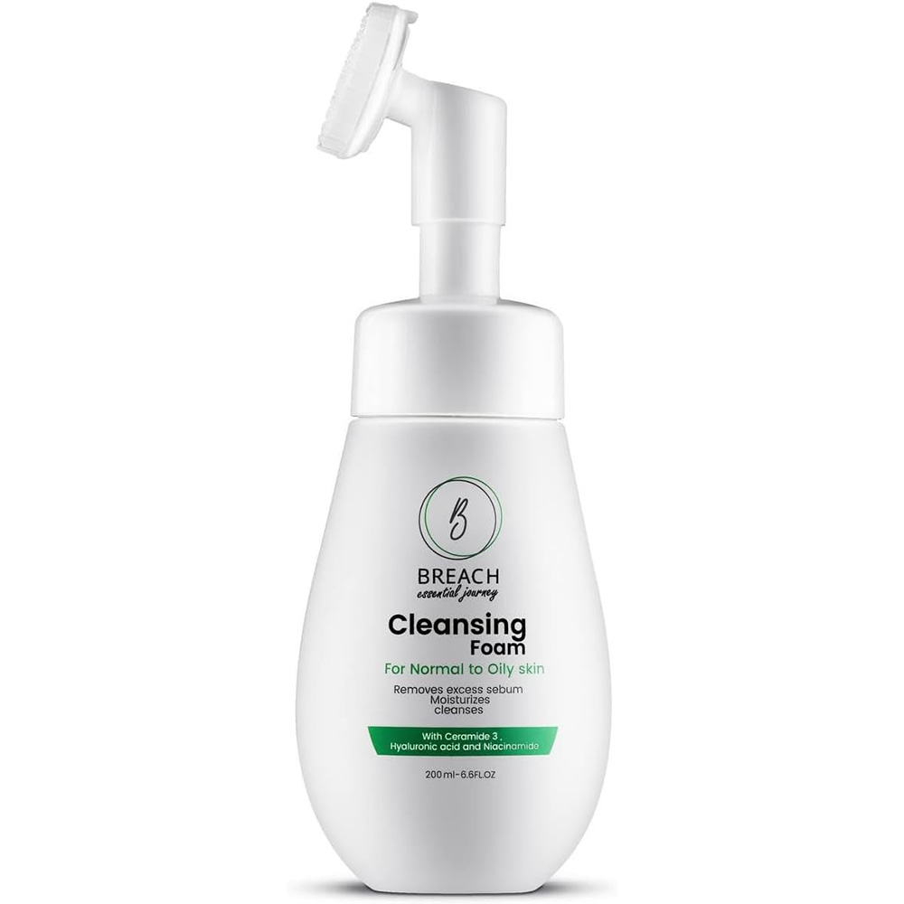 Breach Essential Journey Cleansing Foam for Normal to Oily Skin - 200ml