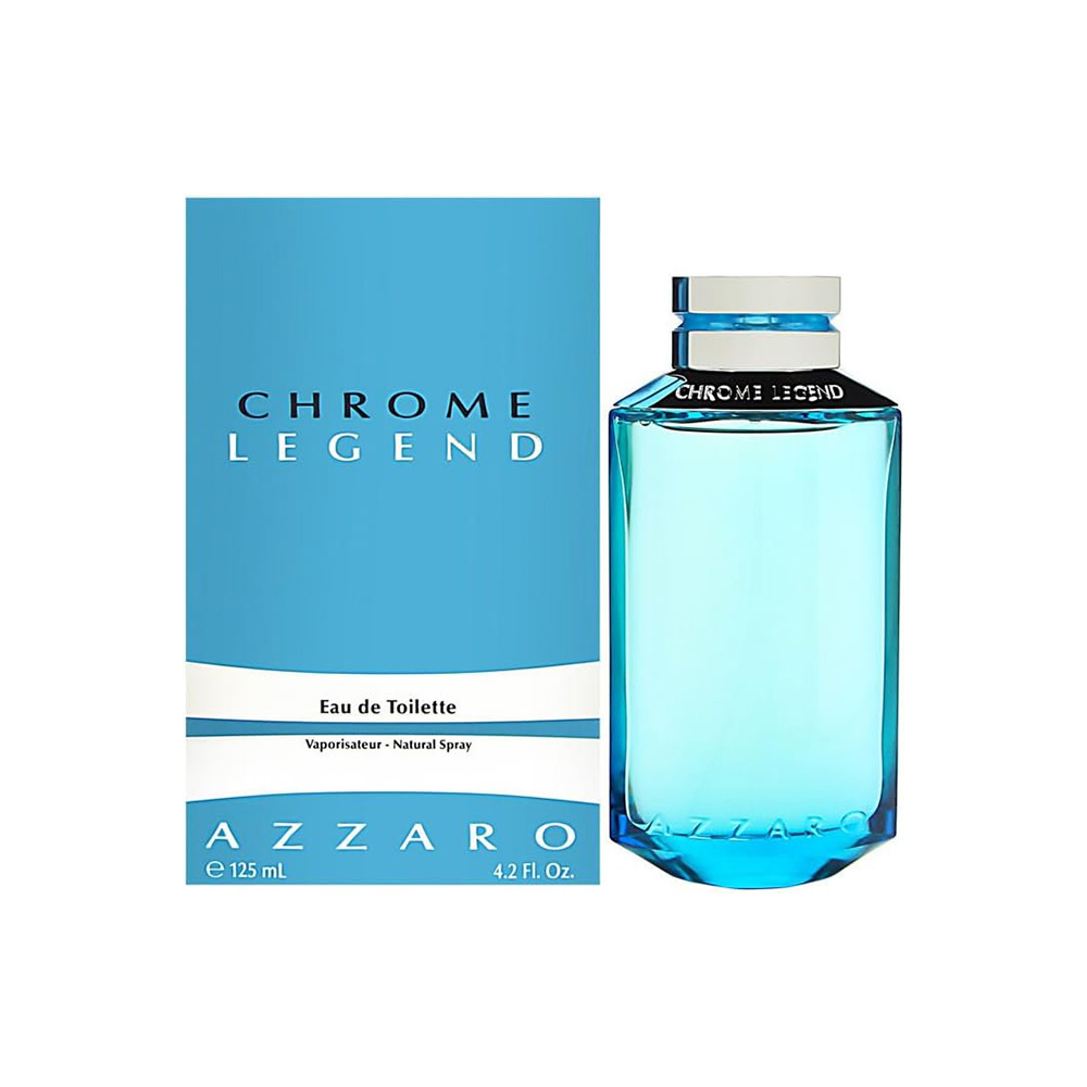 Chrome Legend by Azzaro for Men - Eau de Toilette - 125ml