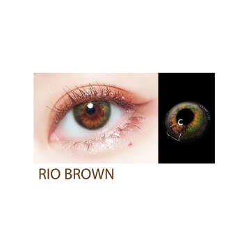Fresh Lady Contact Lenses - Rio Brown