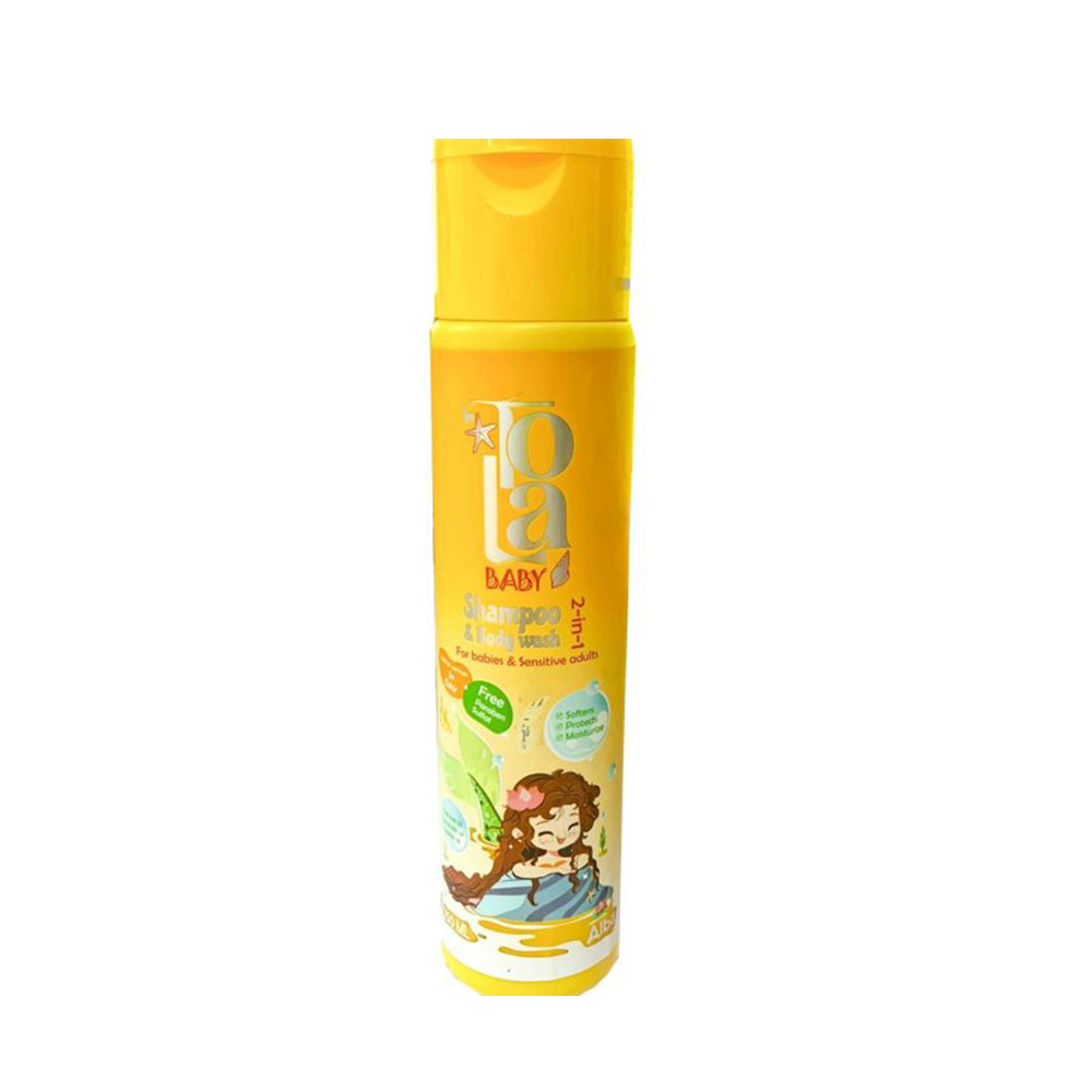 Tola Baby Shampoo and Body Wash 2 in 1 - 250ml