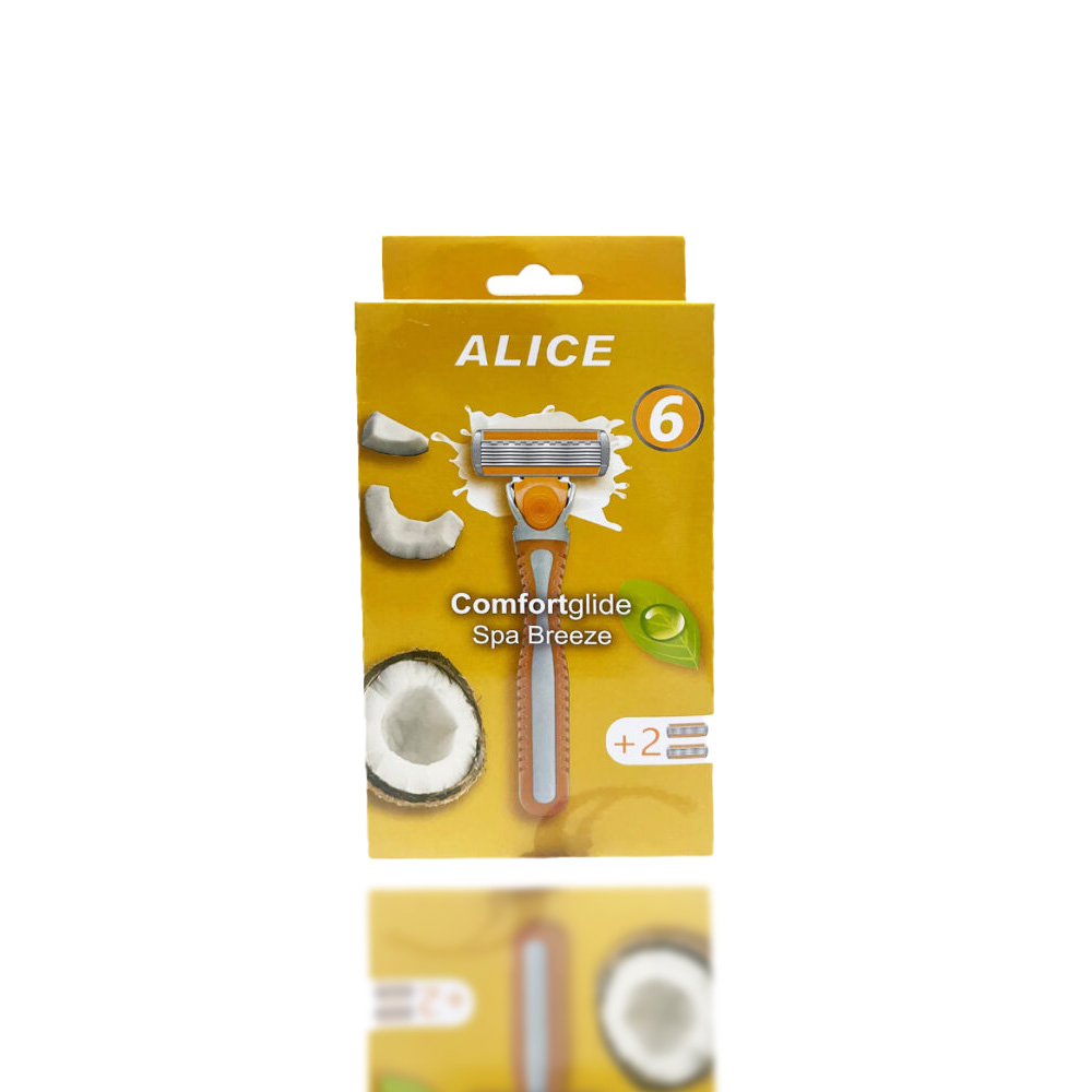 Alice ComfortGlide Spa Breeze Razor - 2 Pieces