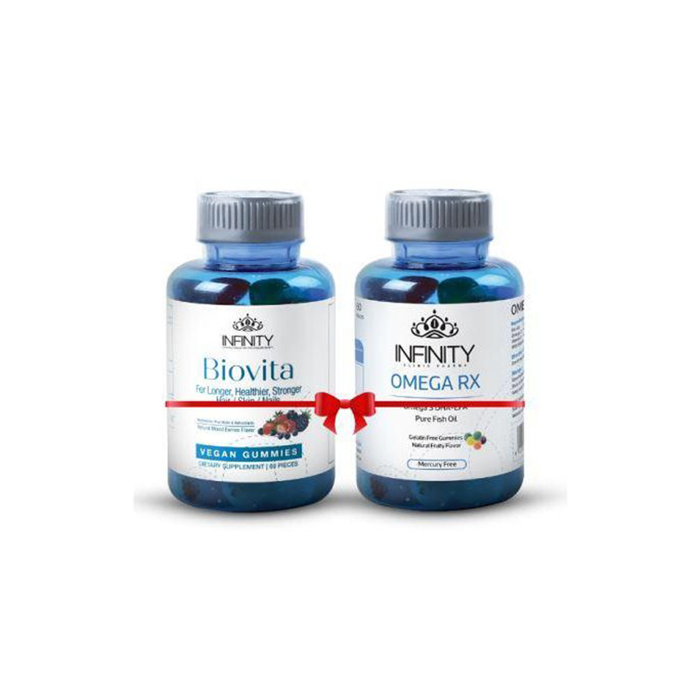 Infinity BioVita + Omega Rx Dietary Supplement (1+1 Offer)