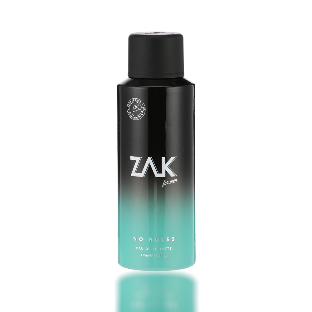 ZAK Spray Perfume for Men No Rules - 175ml