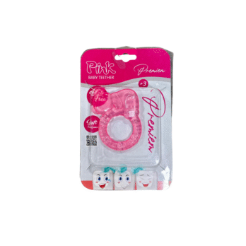 Pink Blue Teether