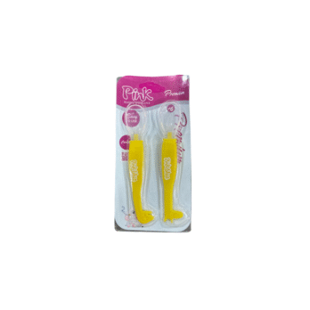 Pink blue Silicone Baby Spoon - 2 Pack
