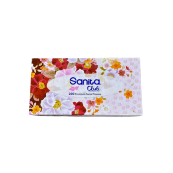 Sanita Soft Facial Tissues Pink - 200 Tissues