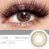 Fresh Lady Contact Lenses - Brown Hazel