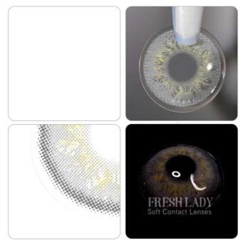 Fresh Lady Contact Lenses - Russian Gray