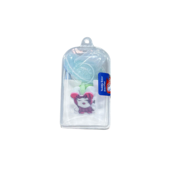 Pink blue Titanium Silicone Automatic Beveled Lid - Small