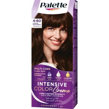 صبغة شعر باليت انتينسيف كلر 60-4 بني متوسط لامع - 50 مل