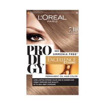 صبغة شعر لوريال بروديجي 7.10 أشقر رمادي