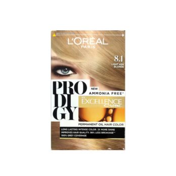 صبغة شعر لوريال بروديجي 8.1 أشقر رمادي فاتح