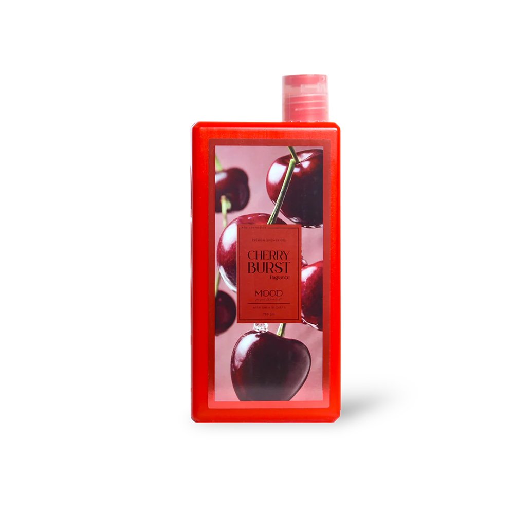 1001372 Mood Shower Gel Cherry Burst – 750ml
