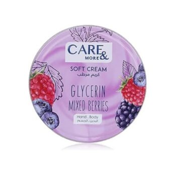 Care & More Soft Cream with a Fresh Berry Scent – ​​75ml