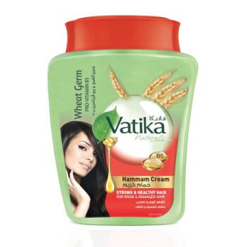 Vatika Wheat Germ Hair Cream Bath - 450g