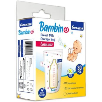 Granzia Casaletta Bambino Breast Milk Storage Bags - 30 Pieces
