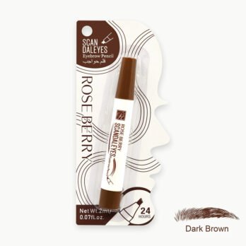 Rose Berry Scandal Snun Eyebrow Pencil - Dark Brown