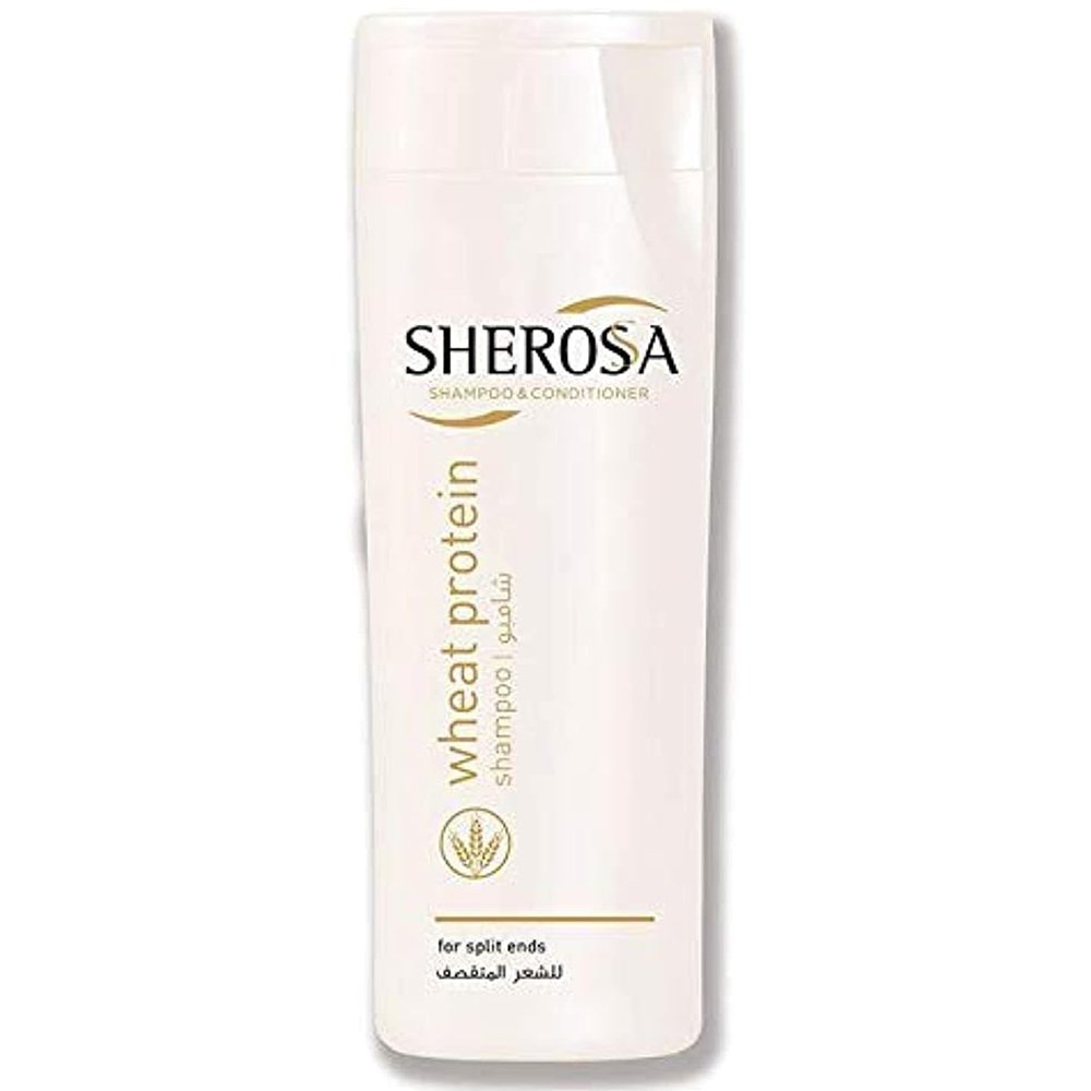 1007760 Sherosa Wheat Protein Shampoo and Conditioner for spilt ends Hair - 550ml