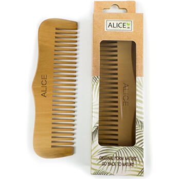 Alice Natural Wooden Hairbrush