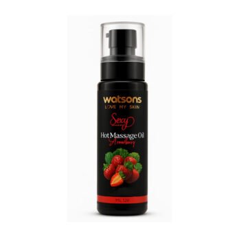 Watsons Love My Skin Sexy Strawberry Scented Massage Oil - 120ml