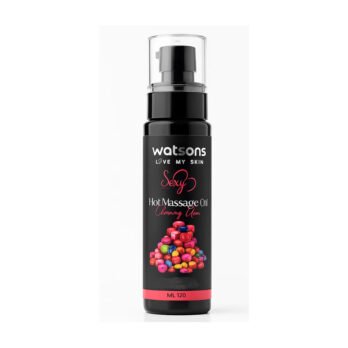 Watsons Love My Skin Sexy chewing gum Scented Massage Oil - 120ml
