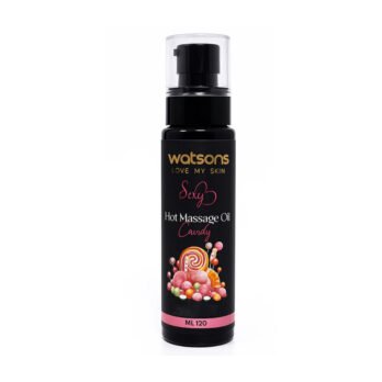 Watsons Love My Skin Sexy Candy Scented Massage Oil - 120ml