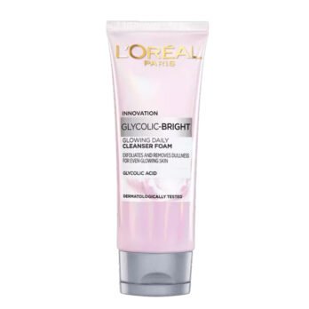 L'Oreal Glycolic bright cleanser foam - 100ml