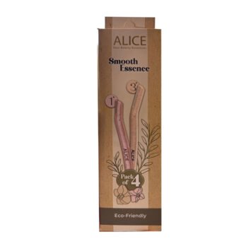 Alice Smooth Essence Facial Razors - 4-Pack