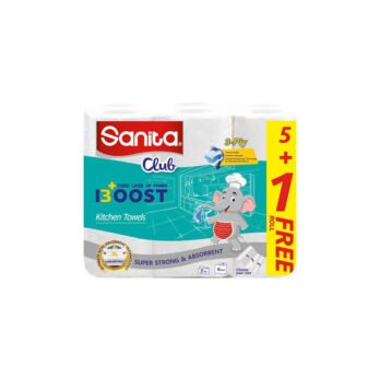 sanita club boost kitchen towels - 6 pieces