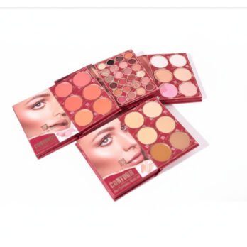 Rose Berry Makeup Book - Red