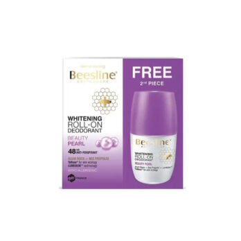 Beesline beauty pearl whitening roll on deodorant - 1+1 free