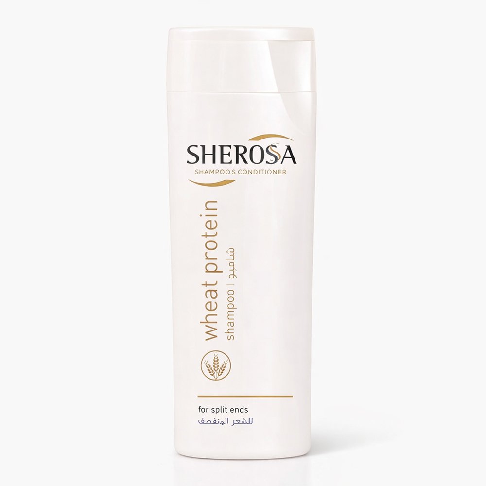 1007780 Sherosa Wheat Protein Shampoo and Conditioner for split ends – 350ml