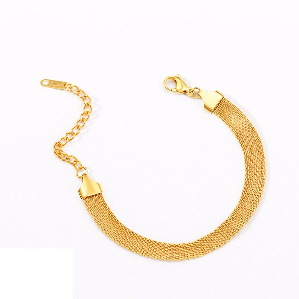 101254 Stainless steel bracelet - mat