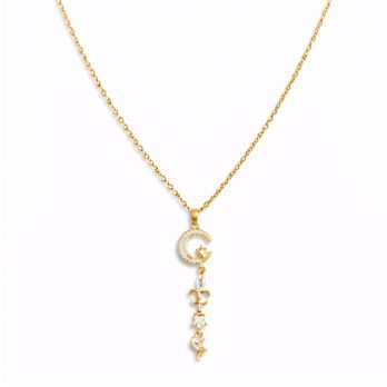 Stainless steel chain - crescent