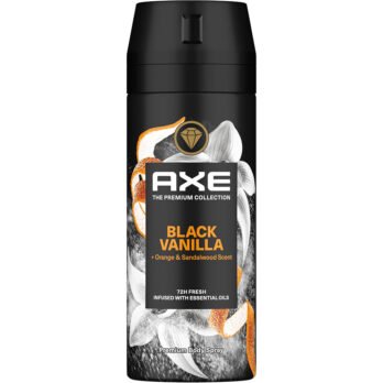 Axe Black Vanilla Men's Deodorant Spray - 150ml