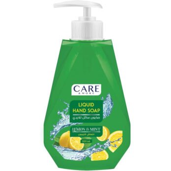 Care & More Liquid Hand Soap Lemon Fresh – 350 ml