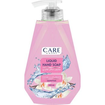 Care & More Vanilla Flower Liquid Hand Soap – 350ml