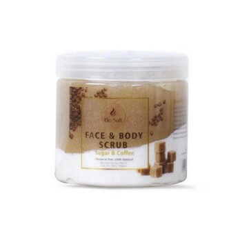 Bio Soft Face and Body Scrub with Sugar and Coffee - 500ml