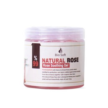 Bio Soft Soothing and Moisturizing Gel for Skin with Natural Rose - 500ml