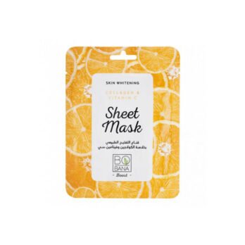 Bobana Natural Brightening sheet Mask with Vitamin C and Collagen Extract