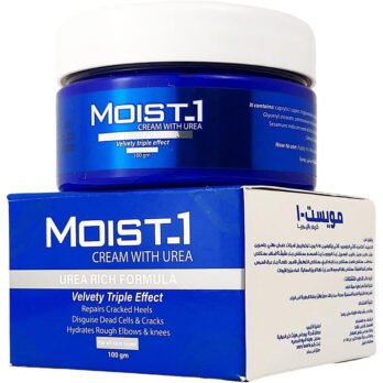 Moist One Cream with Urea, Moisturizer for Very Dry Skin - 100g