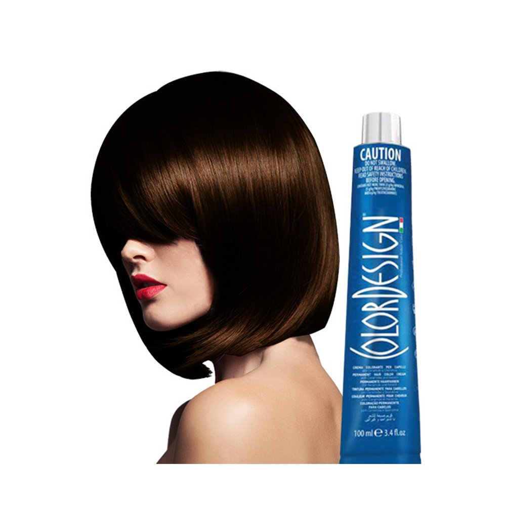 1007798 Color Design Hair Dye - 6.73 Dark Hazelnut Blond