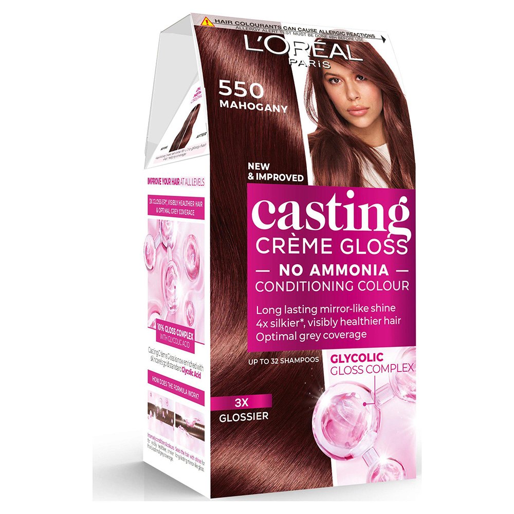1007804 L'Oréal Paris Casting Crème Gloss Hair Color - 550 Mahogany