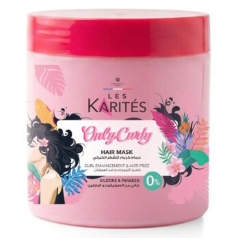 Les Karites Hair Mask for Curly Hair to Enhance Waves and Combat Frizz – 475ml