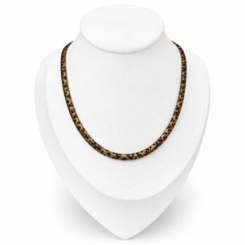 Stainless steel snake-back chain - Tiger