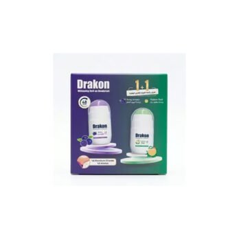 drakon Roll-On Deodorant for Whitening Passion Peak + Berry Lavender - 50ml (1+1 Offer)