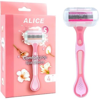 أليس ماكينة حلاقة  كومفورت جلايد سبا بريز - 4 قطع