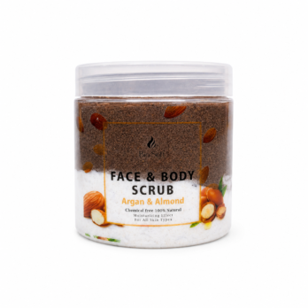 Bio Soft Face and Body Scrub with Argan And Almond - 500ml